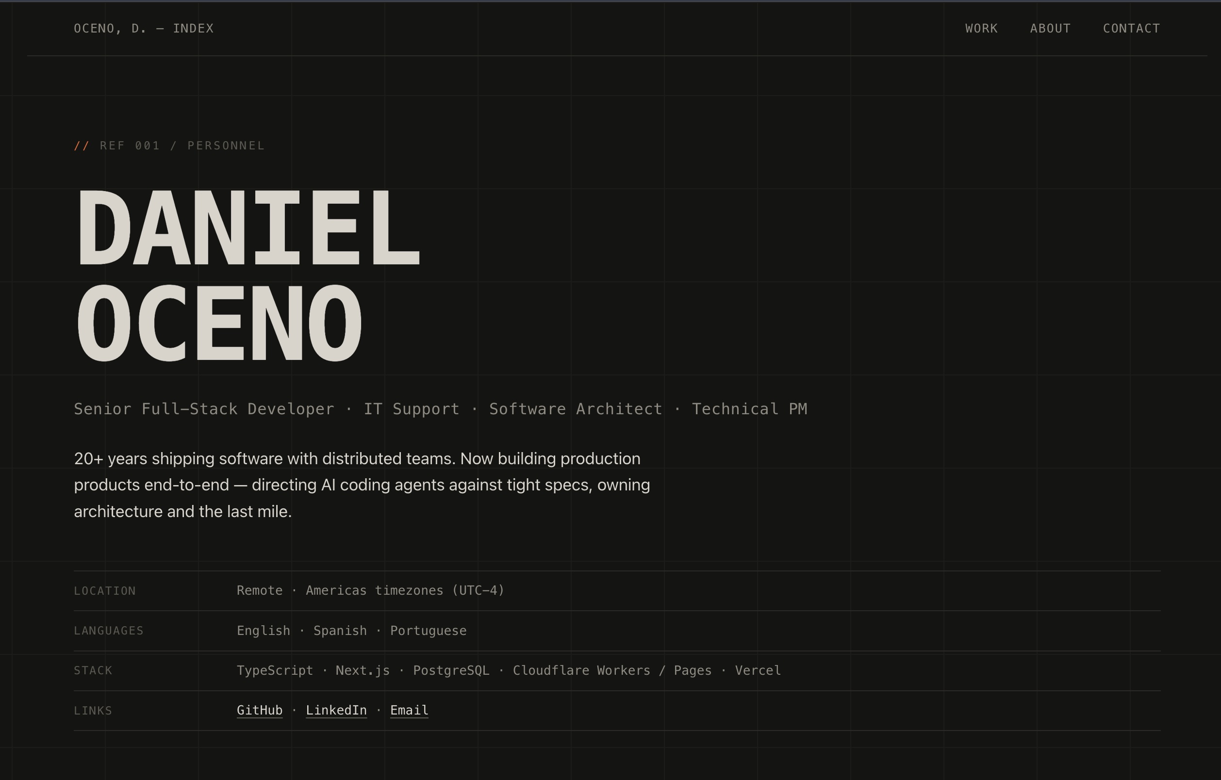 Personal Page