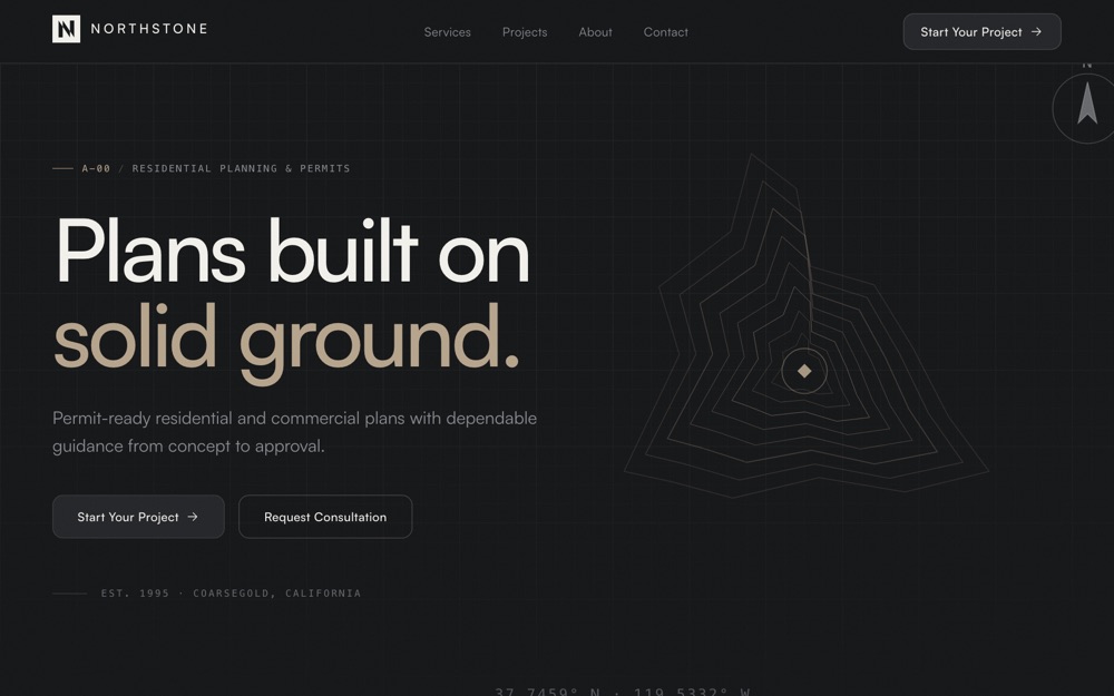 NorthStone website preview